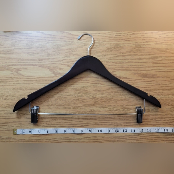 High grade cherry wood suit hangers (NWOT) - Picture 3 of 6